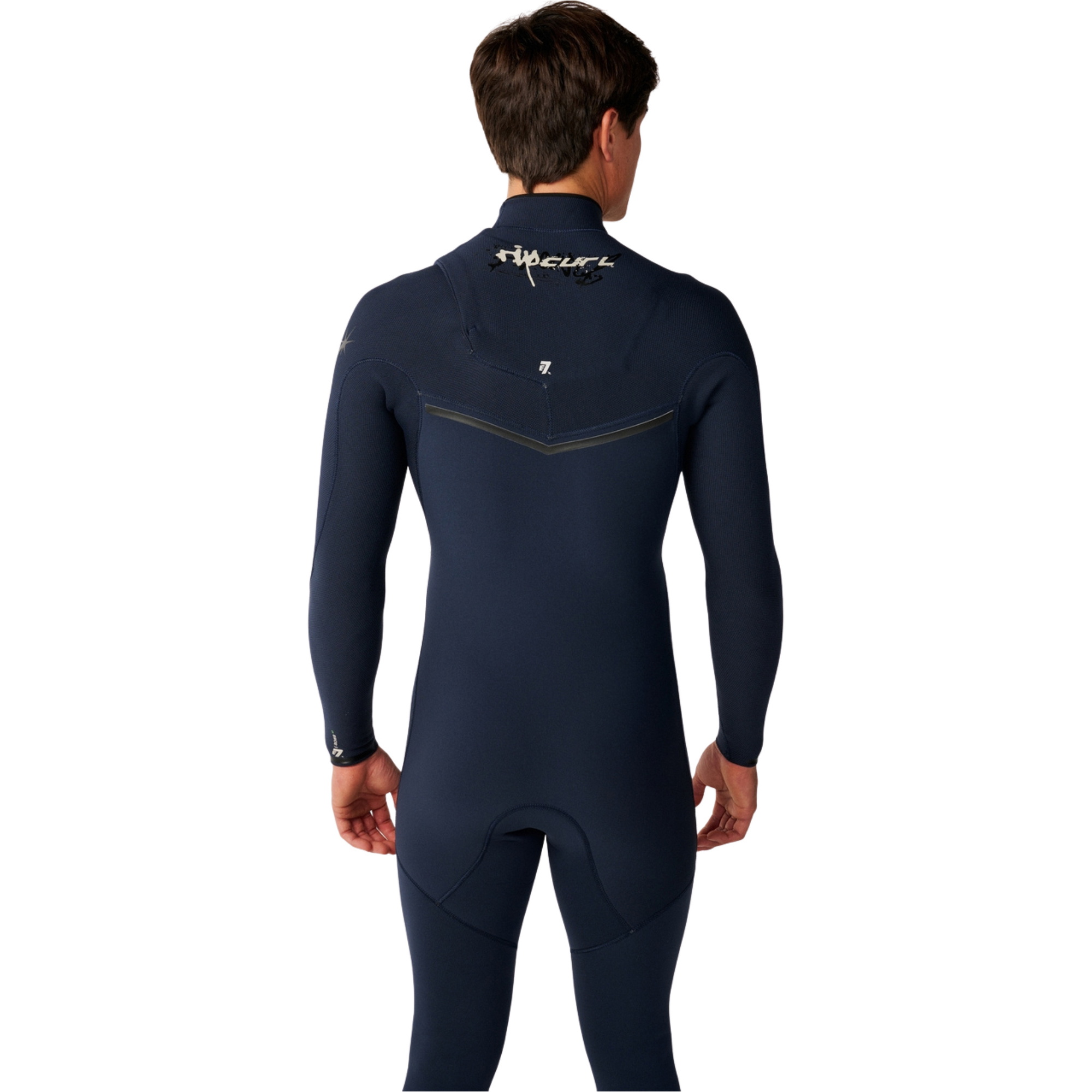 2026 Rip Curl Mens E-Bomb 4/3mm Zip Free Wetsuit 17MMFS - Navy